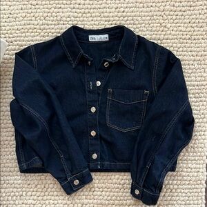 Zara Dark Denim Jacket
